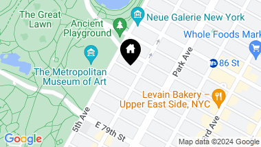 Map of 8 East 83rd Street Unit: 12E, New York City NY, 10028
