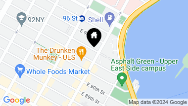 Map of 340 East 93rd Street Unit: 6C, New York City NY, 10128