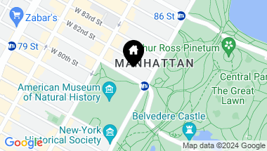 Map of 11 West 81st Street Unit: 10A, New York City NY, 10024