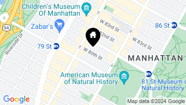 Map of 155 West 80th Street Unit: PARLOR, New York City NY, 10024