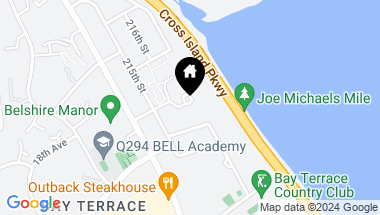 Map of 18-15 215th Street # 10 A/B, Bayside NY, 11360