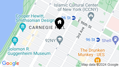 Map of 125 East 93rd Street Unit: 2C, New York City NY, 10128