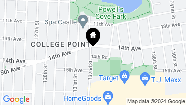 Map of 132-12 14 Avenue, College Point NY, 11356