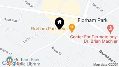 Map of 171 Ridgedale Ave, Florham Park Boro NJ, 07932