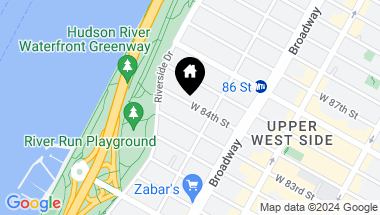 Map of 320 West 84th Street Unit: 6B, New York City NY, 10024