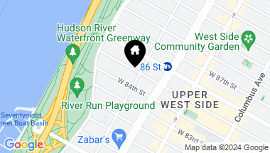 Map of 515 West End Avenue Unit: 12C, New York City NY, 10024