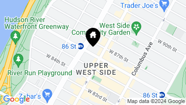 Map of 225 West 86th Street Unit: 412, New York City NY, 10024