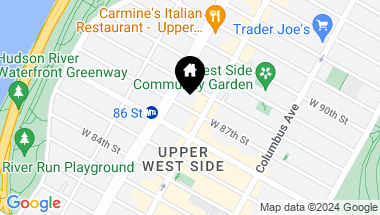 Map of 203 West 87th Street Unit: 41, New York City NY, 10024