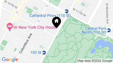Map of 467 Central Park W Unit: 2E, New York City NY, 10025
