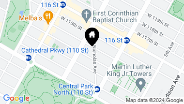 Map of 67-69 Saint Nicholas Avenue Unit: 6, New York City NY, 10026