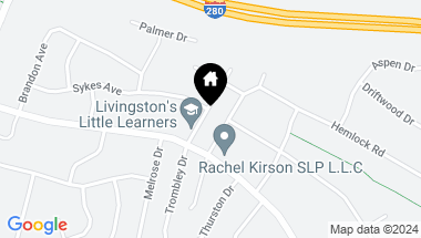 Map of 24 Mccall Ave, Livingston Twp NJ, 07039
