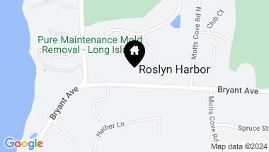 Map of 655 Bryant Avenue, Roslyn Harbor NY, 11576