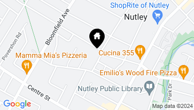 Map of 357 Prospect St, Nutley Twp NJ, 07110