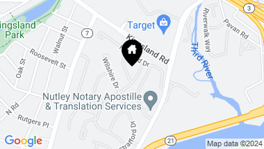 Map of 402 Manchester Dr 4073, Nutley Twp NJ, 07110