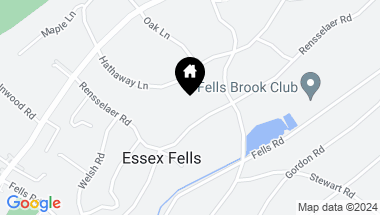 Map of 132 Rensselaer Rd, Essex Fells Twp NJ, 07021