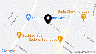 Map of 721 Grove Avenue B, Cliffside Park NJ, 07010