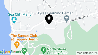 Map of 14 Tanglewood Lane, Sea Cliff NY, 11579