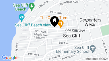 Map of 299-303 Sea Cliff Avenue, Sea Cliff NY, 11579