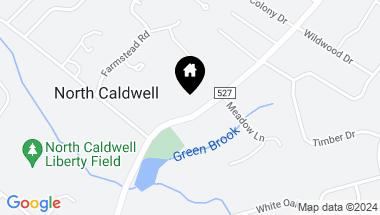 Map of 451 Mountain Ave, North Caldwell Boro NJ, 07006