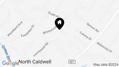 Map of 3 Chestnut Hill Road, North Caldwell Boro NJ, 07006