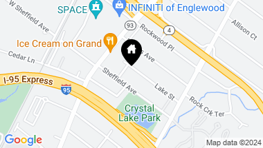 Map of 116 Lake Street, Englewood NJ, 07631