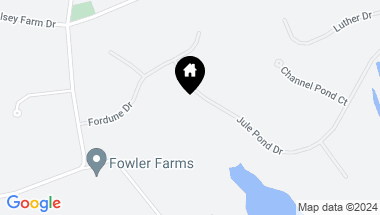 Map of 160 Jule Pond Drive, Water Mill NY, 11976