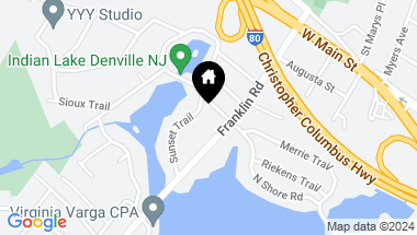 Map of 81 N Shore Rd, Denville Twp NJ, 07834