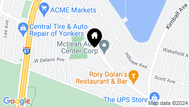 Map of 811 Mclean Avenue, Yonkers NY, 10704