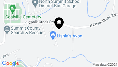 Map of 431 E Chalk Creek Court, Coalville UT, 84017