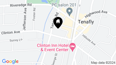 Map of 27 West Clinton Avenue 3L, Tenafly NJ, 07670