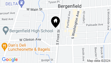 Map of 51-59 Bedford Avenue, Bergenfield NJ, 07621
