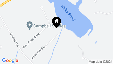 Map of 134 KELLIS POND LN , Bridgehampton NY, 11932
