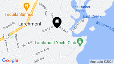 Map of 15 Monroe Avenue, Larchmont NY, 10538