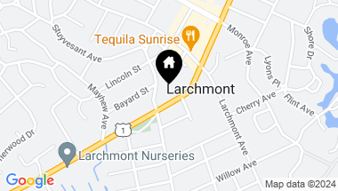 Map of 2166 Boston Post Road, Larchmont NY, 10538