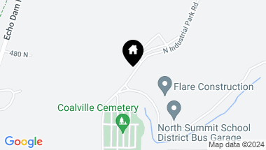 Map of North Industrial Park Road, Coalville UT, 84017