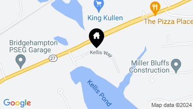 Map of 83 Kellis Pond Lane Lane, Bridgehampton NY, 11932