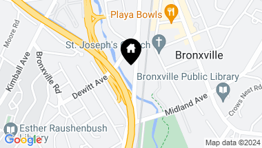 Map of 23 Parkway Road # 1, Bronxville NY, 10708