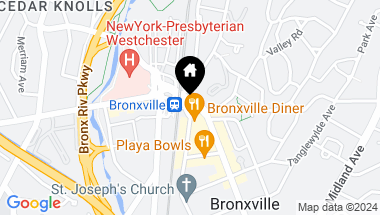 Map of 26 W Pondfield Road # 4c, Bronxville NY, 10708