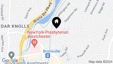Map of 9 Kensington Terrace, Bronxville NY, 10708