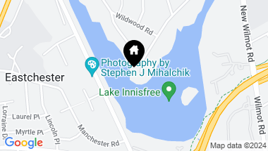 Map of 56 Lakeshore Drive, Eastchester NY, 10709