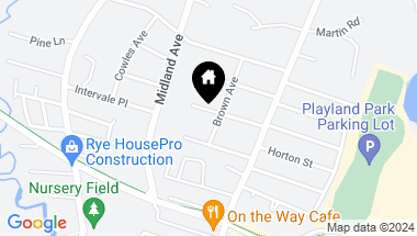 Map of 45 Centre Street, Rye NY, 10580