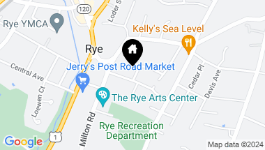 Map of 25 Palisade Road, Rye NY, 10580