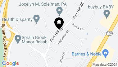 Map of 87 Fort Hill Road, Scarsdale NY, 10583
