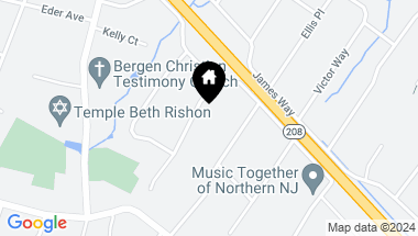 Map of 510 Long Drive, Wyckoff NJ, 07481