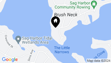 Map of 4 Notre Dame Road, Sag Harbor NY, 11963