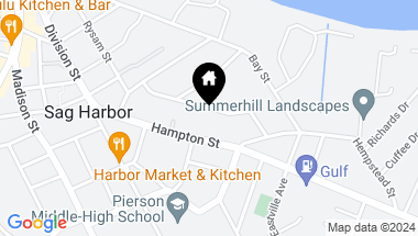 Map of 58 Franklin Avenue, Sag Harbor NY, 11963