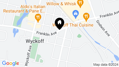 Map of 360 Franklin Avenue, Wyckoff NJ, 07481