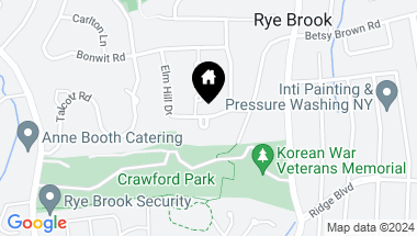 Map of 6 Elm Hill Drive, Rye Brook NY, 10573