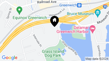 Map of 215 Shore Road, Greenwich CT, 06830
