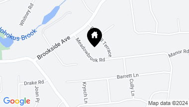 Map of 334 Meadowbrook Road, Wyckoff NJ, 07481